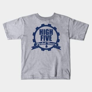 Navy Blue High Five Gear Logo Kids T-Shirt